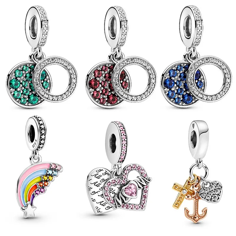 Spring New silver color Love Series Zircon Charms For Original 3mm Bracelets & Making Fashionable Women's DIY Jewelr 
Spring New silver color Love Series Zircon Charms For Original 3mm Bracelets & Making Fashionable Women's DIY Jewelr