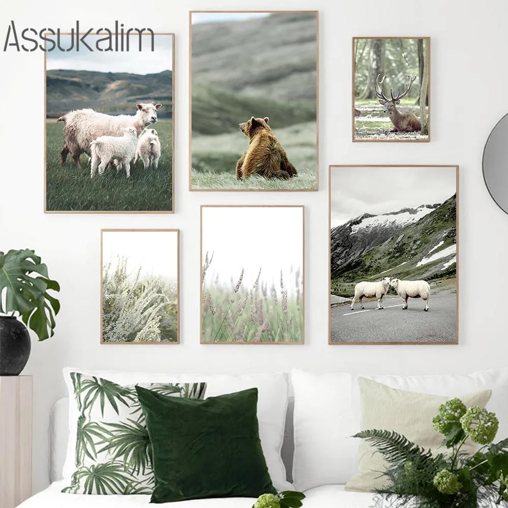 Plateau Animals Canvas Print Sheep Deer Poster Grass Prints Landscape Painting Nordic Posters Wall Pictures Living Room Decor
Plateau Animals Canvas Print Sheep Deer Poster Grass Prints Landscape Painting Nordic Posters Wall Pictures Living Room Decor