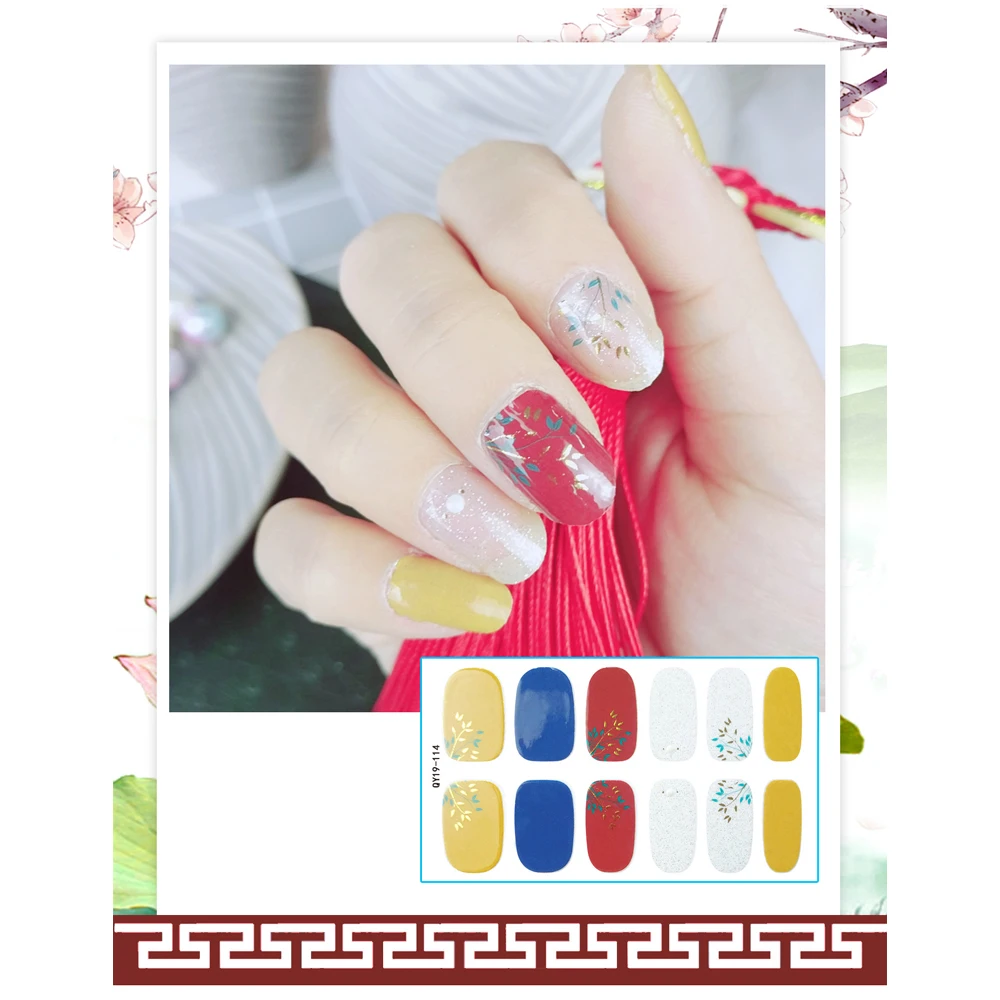 1pc/12sheet Blossom Colorful Slider Plum Water Full Wraps Chinese Nail Art Decoration Floral On Nails DIY Line Lady Beauty
1pc/12sheet Blossom Colorful Slider Plum Water Full Wraps Chinese Nail Art Decoration Floral On Nails DIY Line Lady Beauty