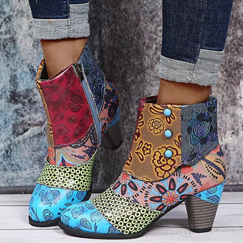 2021 Fashion Women Boots High Heels Boots Women Retro Short Boots Ladies Pointed Toe Shoes For Women Rubber Bottom Female Shoes
2021 Fashion Women Boots High Heels Boots Women Retro Short Boots Ladies Pointed Toe Shoes For Women Rubber Bottom Female Shoes