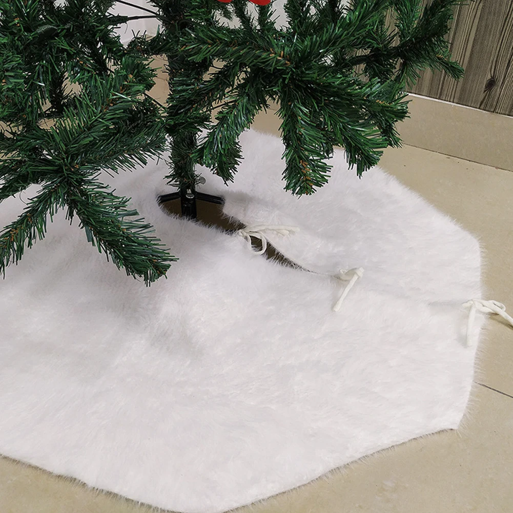 Christmas Tree Skirt White Long Plush Soft Base Floor Rug Xmas Decoration Christmas Tree Skirts Home Party Supplies
Christmas Tree Skirt White Long Plush Soft Base Floor Rug Xmas Decoration Christmas Tree Skirts Home Party Supplies