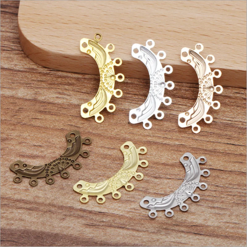 50pcs/lot 12x25mm Mulit Hole Pendant Flowers Charms Connectors Charm Findings For DIY Jewelry Making Components
50pcs/lot 12x25mm Mulit Hole Pendant Flowers Charms Connectors Charm Findings For DIY Jewelry Making Components