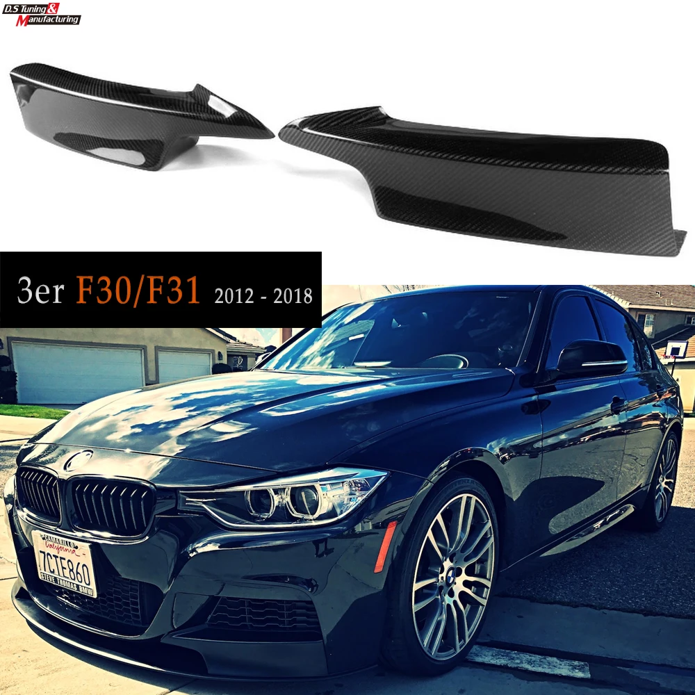 F30 F31 M спортивные разветвители переднего бампера из углеродного волокна для BMW 2012 - 2018 3 серии седан вагон 
F30 F31 M спортивные разветвители переднего бампера из углеродного волокна для BMW 2012 - 2018 3 серии седан вагон
