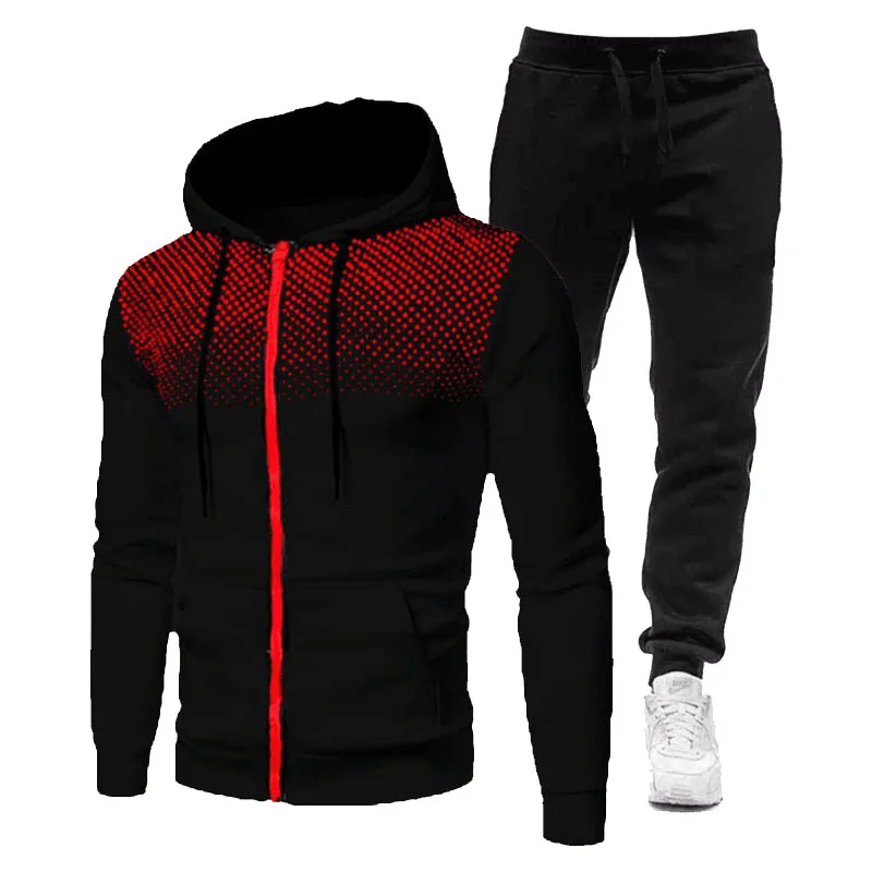 2021 Fall New Pure Color Men's Sports Zipper Hooded Cardigan + Comfortable Breathable Jogging Pants
2021 Fall New Pure Color Men's Sports Zipper Hooded Cardigan + Comfortable Breathable Jogging Pants