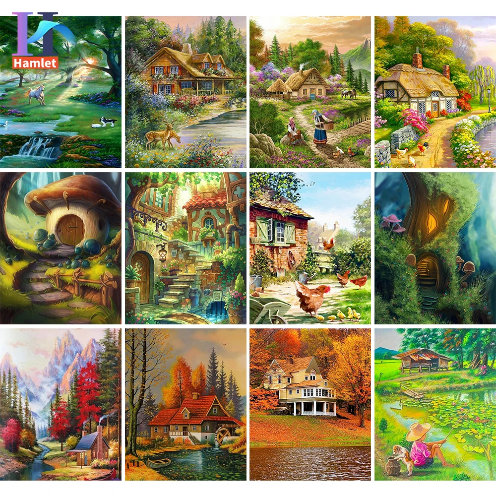 Painting By Numbers Rural Scenery Huts Paint By Numbers For Adults Oil Painting Landscape Picture Home Decor Handpainted Gift
Painting By Numbers Rural Scenery Huts Paint By Numbers For Adults Oil Painting Landscape Picture Home Decor Handpainted Gift