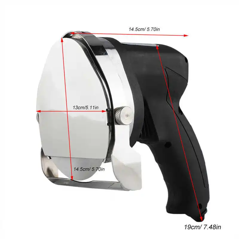 80W Electric Kebab Slicer Handheld Roast Meat Cutting Blade Slicing Machine Commercial Kebab Wheel Blade Meat Disc Cutter
80W Electric Kebab Slicer Handheld Roast Meat Cutting Blade Slicing Machine Commercial Kebab Wheel Blade Meat Disc Cutter