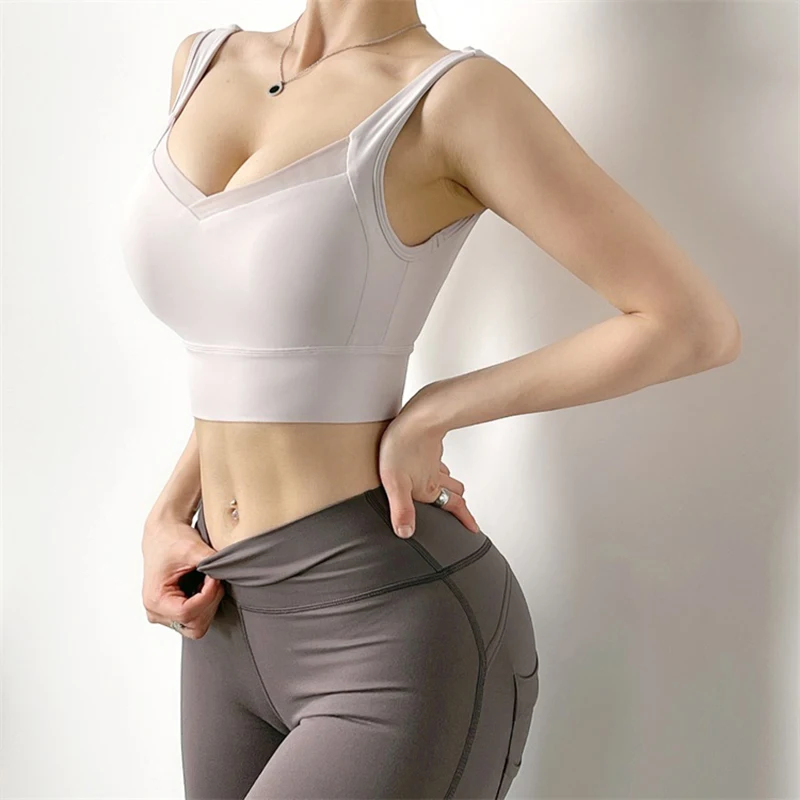 Sexy Backless Sports Bra Women Fitness Yoga Bra Running Lady Sportswear Vest Style Sports Top Thin Strap Gym Training Underwear
Sexy Backless Sports Bra Women Fitness Yoga Bra Running Lady Sportswear Vest Style Sports Top Thin Strap Gym Training Underwear