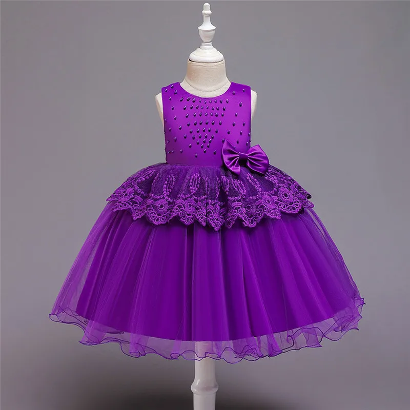 Beading Elegant Kids Party Dresses HT243 Bow Flower Girls Dress 2020 O-Neck Tank Coummunion Gown Lace Pleat Princess Ball Gowns
Beading Elegant Kids Party Dresses HT243 Bow Flower Girls Dress 2020 O-Neck Tank Coummunion Gown Lace Pleat Princess Ball Gowns