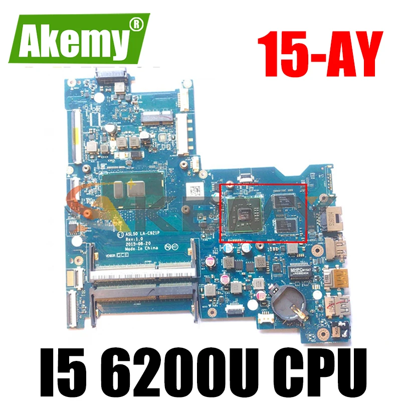 Akemy 828187-001 828187-501 For HP 15-AY 15-AC 250 G4 Notebook Laptop Motherboard BDL50 LA-C921P I5 6200U Test Ok Fast Ship
Akemy 828187-001 828187-501 For HP 15-AY 15-AC 250 G4 Notebook Laptop Motherboard BDL50 LA-C921P I5 6200U Test Ok Fast Ship
