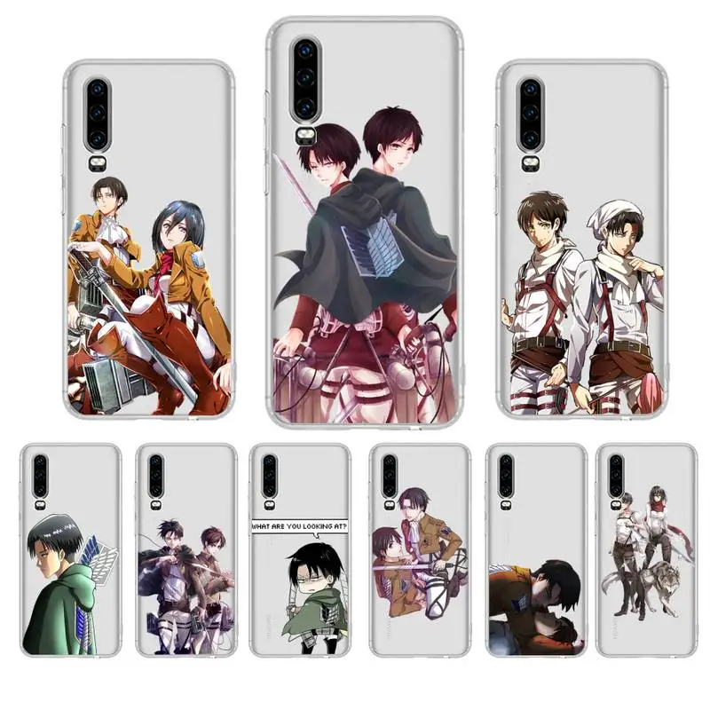 Anime Attack On Titan Levi Ackerman Phone Case For Huawei P20 P30 Pro P40 lite Mate 20lite for Y5 Y6 Honor 8X 10 Capa
Anime Attack On Titan Levi Ackerman Phone Case For Huawei P20 P30 Pro P40 lite Mate 20lite for Y5 Y6 Honor 8X 10 Capa