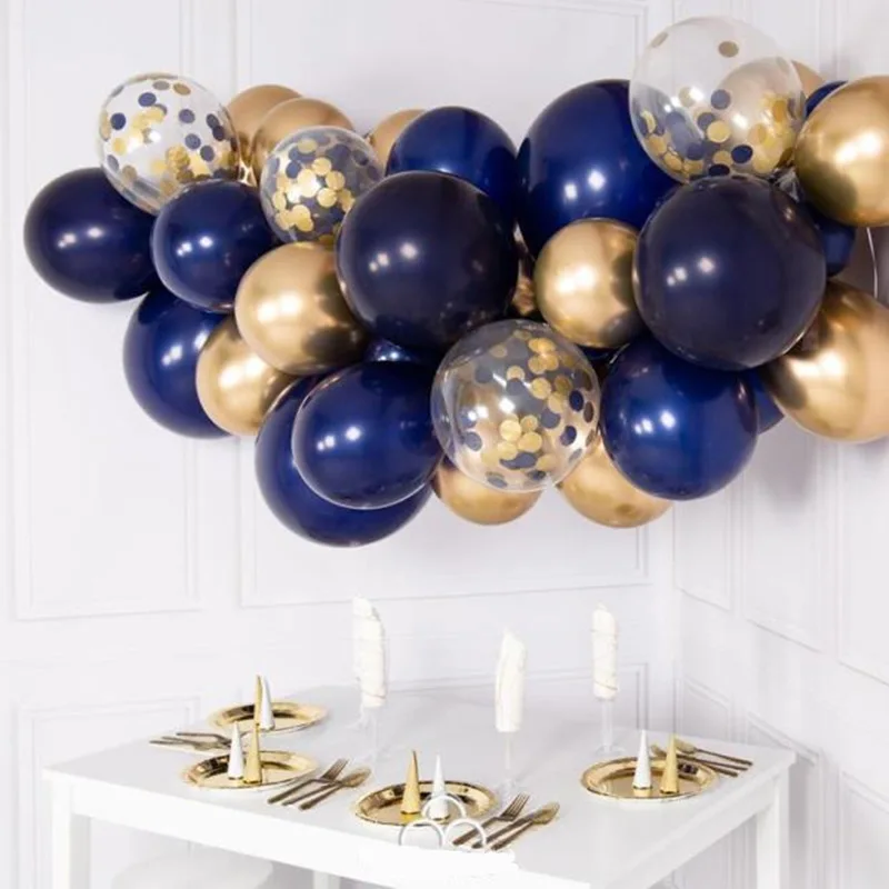 48pcs DIY Balloons Garland Kit Navy Blue Chrome Gold Metal Chrome Balloon Garland Wedding Engagement 21 Birthday Decoration
48pcs DIY Balloons Garland Kit Navy Blue Chrome Gold Metal Chrome Balloon Garland Wedding Engagement 21 Birthday Decoration