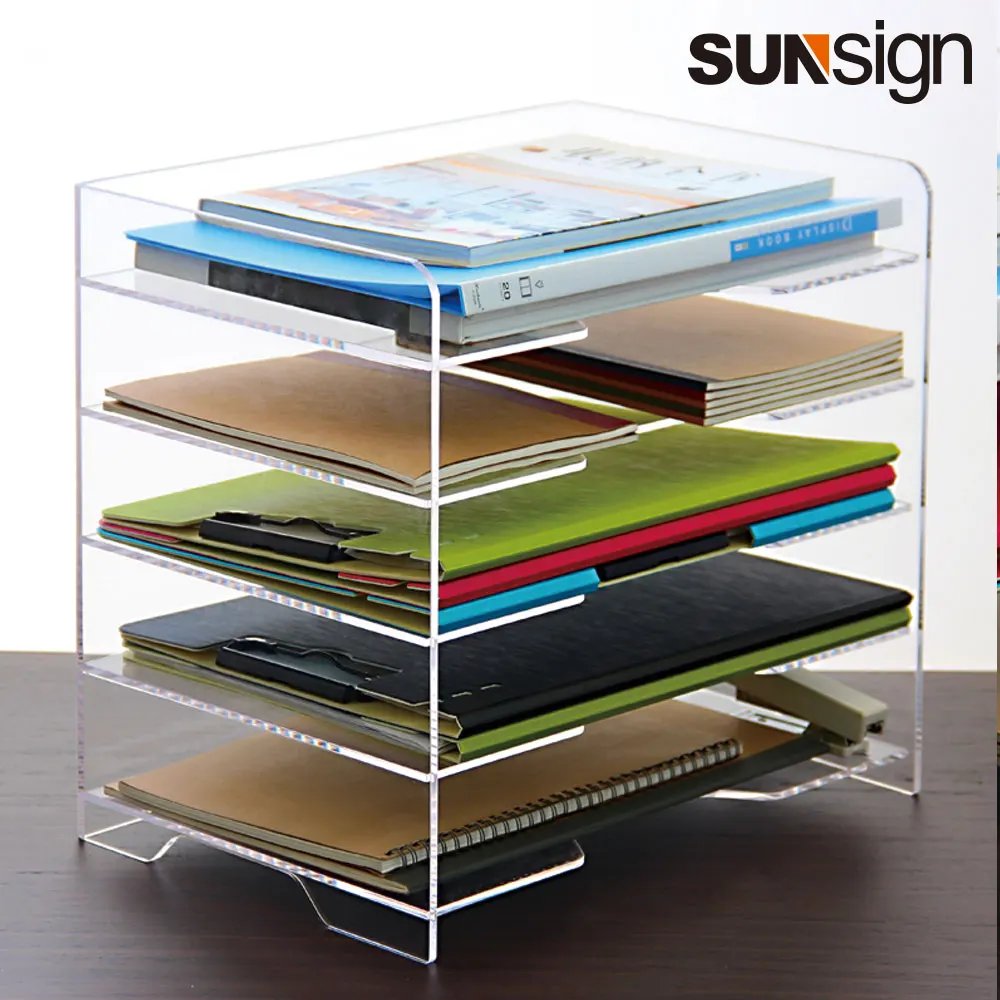 A4/A3 Desktop Portrait Clear Multi-layer Acrylic Brochure Holder File Organizer for Office
A4/A3 Desktop Portrait Clear Multi-layer Acrylic Brochure Holder File Organizer for Office
