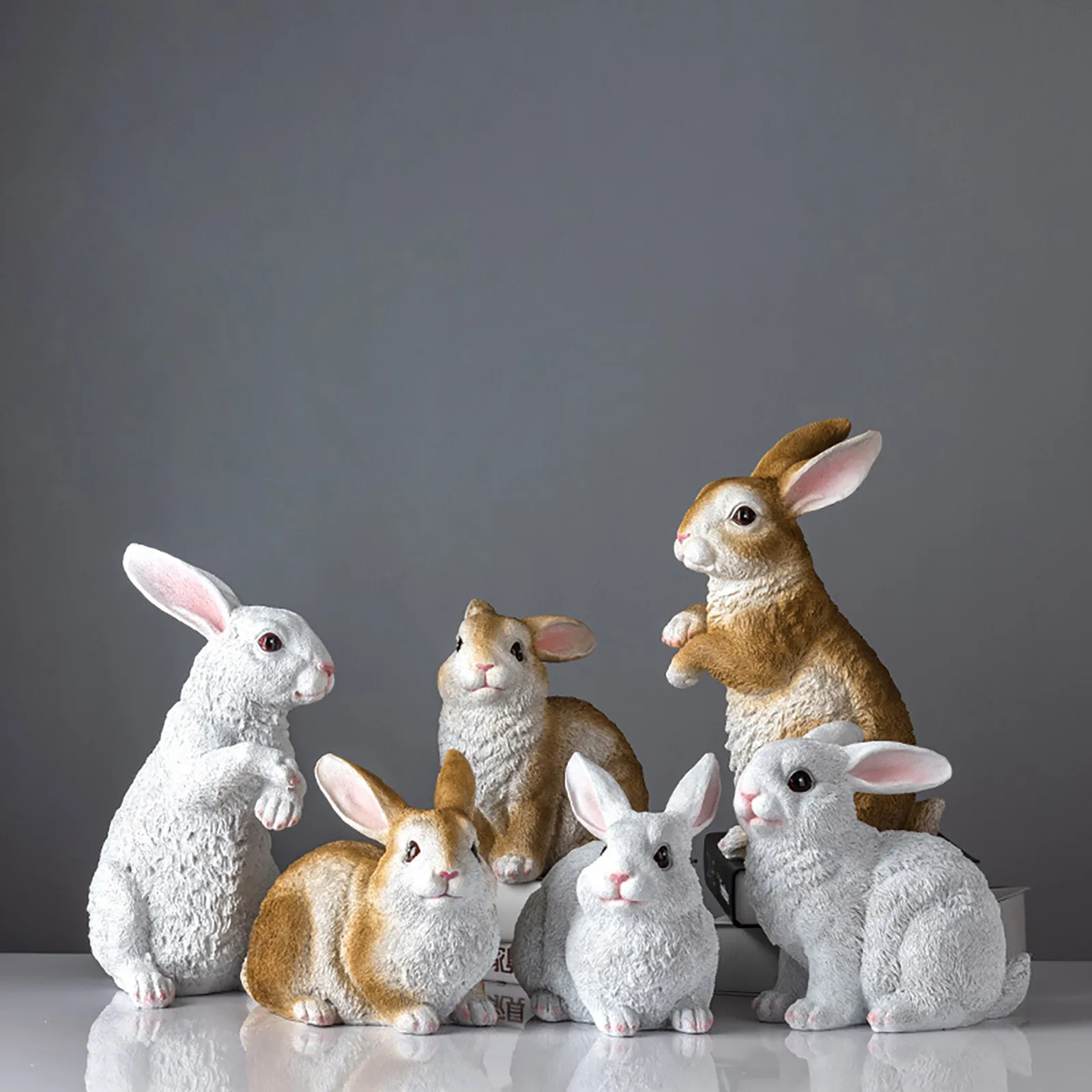 Decorations Children's Cute Rabbit Animal Model Toy Doll Model Department Educational Toys Decorative Ornaments
Decorations Children's Cute Rabbit Animal Model Toy Doll Model Department Educational Toys Decorative Ornaments