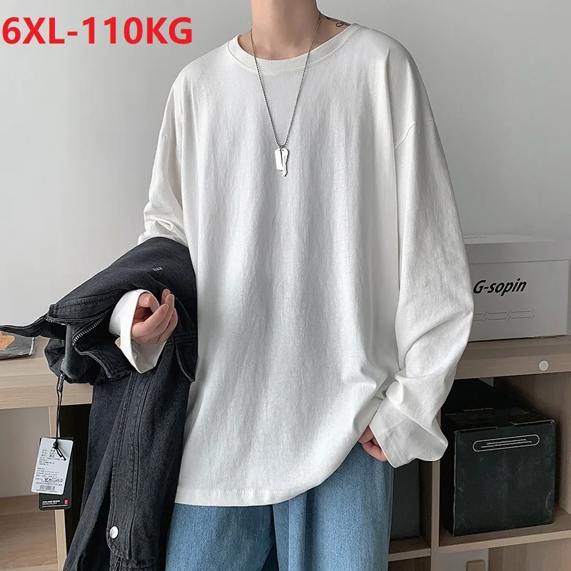 autumn men t-shirt long sleeve tees tide high streetwear Street dance cool tops oversize plus size 6XL loose korea style tshirt
autumn men t-shirt long sleeve tees tide high streetwear Street dance cool tops oversize plus size 6XL loose korea style tshirt