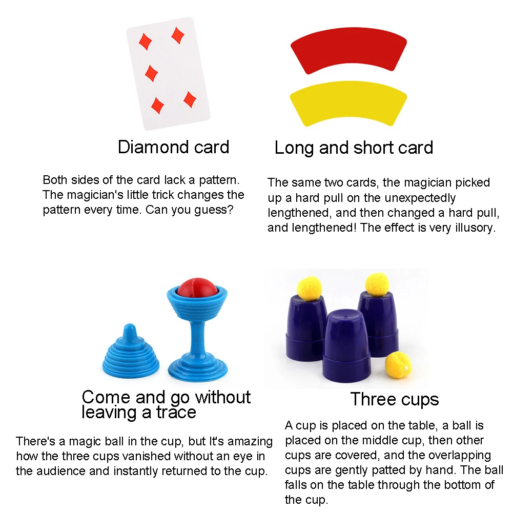New Funny Junior Magic Set for Kids Magic Tricks Toys for Children DVD Kit toys for children boys Magic Performing Props
New Funny Junior Magic Set for Kids Magic Tricks Toys for Children DVD Kit toys for children boys Magic Performing Props