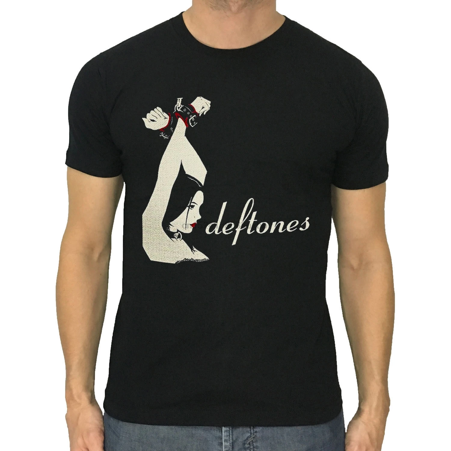 DEFTONES Футболка Новая мужская черная или темно серая S до 2XL Бесплатная доставка