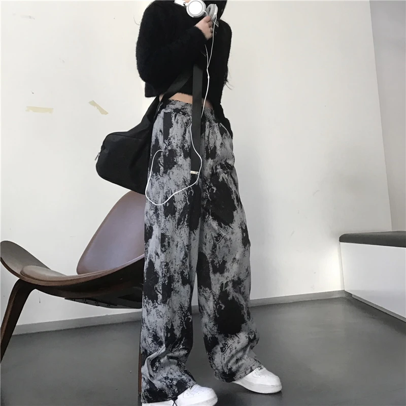 Tie Dye Pants Women Plus Size Clothes High-waist Summer All-match Casual Femme Bottoms Korean Loose Joggers Simple Vogue Street
Tie Dye Pants Women Plus Size Clothes High-waist Summer All-match Casual Femme Bottoms Korean Loose Joggers Simple Vogue Street