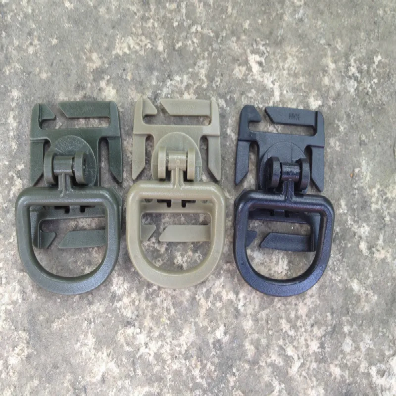 3Pcs Outdoor Military Fan Backpack Accessories Rotating D Buckle D-type Buckle Suitable for 25mm Ribbon Backpack Accessories
3Pcs Outdoor Military Fan Backpack Accessories Rotating D Buckle D-type Buckle Suitable for 25mm Ribbon Backpack Accessories