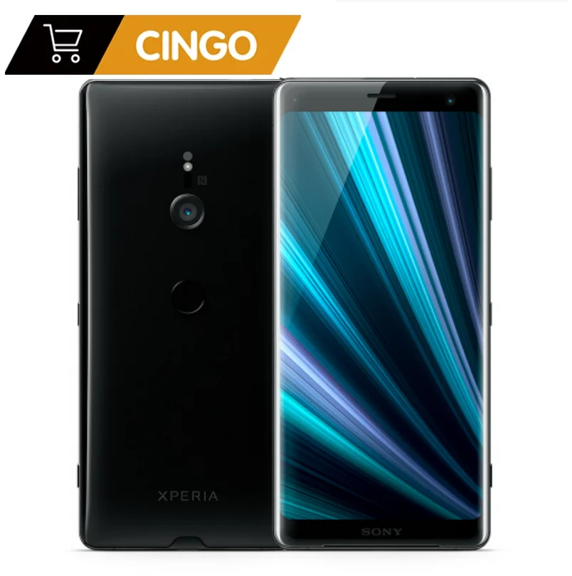 

Original unlocked Sony Xperia XZ3 H8416 Single SIM Android phone LTE 6.0" octa-core RAM 64GB ROM19MP&13MP NFC fingerprint