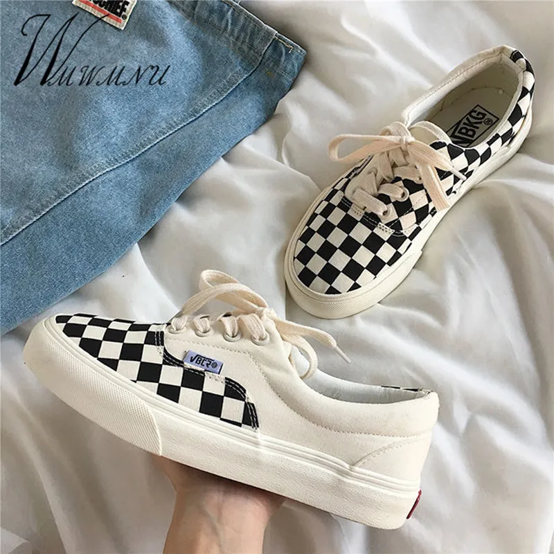 Женские клетчатые Нескользящие туфли Harajuku на плоской подошве с низким вырезом, удобные дышащие туфли на шнуровке с вулканизированной подош...
Женские клетчатые Нескользящие туфли Harajuku на плоской подошве с низким вырезом, удобные дышащие туфли на шнуровке с вулканизированной подош...
