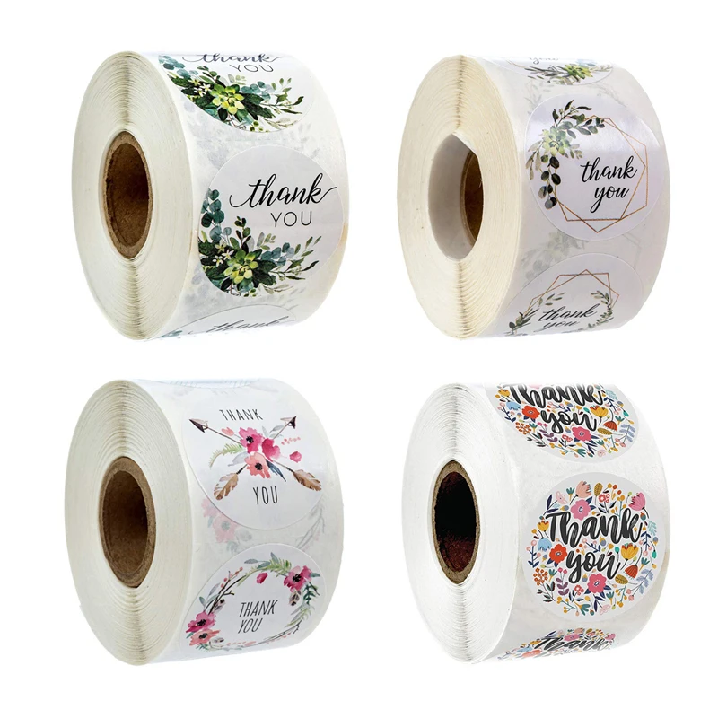 500pcs/roll Thank You Stickers Floral Style Sealing Labels Decoration Sticker For Wedding Party Gift Card Support Small Business
500pcs/roll Thank You Stickers Floral Style Sealing Labels Decoration Sticker For Wedding Party Gift Card Support Small Business