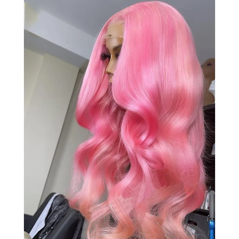 180% Density Remy Pink Body Wave 13X6 Lace Front Human Hair Wigs For Black Women Natural Hairline Brazilian Glueless Deep Part
180% Density Remy Pink Body Wave 13X6 Lace Front Human Hair Wigs For Black Women Natural Hairline Brazilian Glueless Deep Part