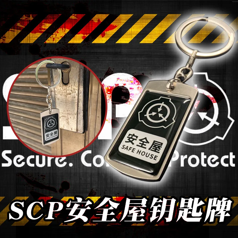 Scp Figures Keychains Scp 176 Toys Safety House Scp Foundation Level5 Access Game Peripheral Key Chain Pendant Cat Keyring
Scp Figures Keychains Scp 176 Toys Safety House Scp Foundation Level5 Access Game Peripheral Key Chain Pendant Cat Keyring