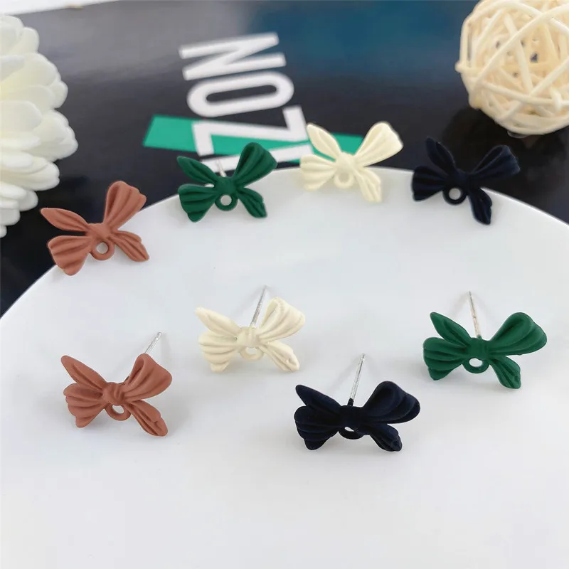 Женские серьги-гвоздики в форме банта, 50 шт./лот 
Женские серьги-гвоздики в форме банта, 50 шт./лот