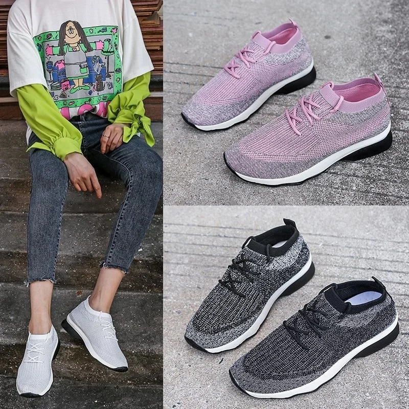 Lightweight And Breathable Flying Woven Casual Flat Running Shoes Mesh Single Shoes Sports Shoes Women's Summer New 2022
Lightweight And Breathable Flying Woven Casual Flat Running Shoes Mesh Single Shoes Sports Shoes Women's Summer New 2022