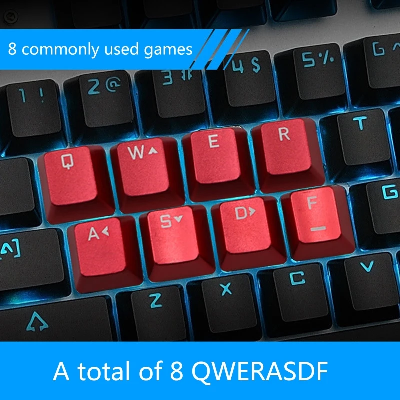 Replaceable Front Engraving Mechanical Keyboard Metal Keycaps ESC QWERASDF Arrow Cross Shaft Key Cap
Replaceable Front Engraving Mechanical Keyboard Metal Keycaps ESC QWERASDF Arrow Cross Shaft Key Cap