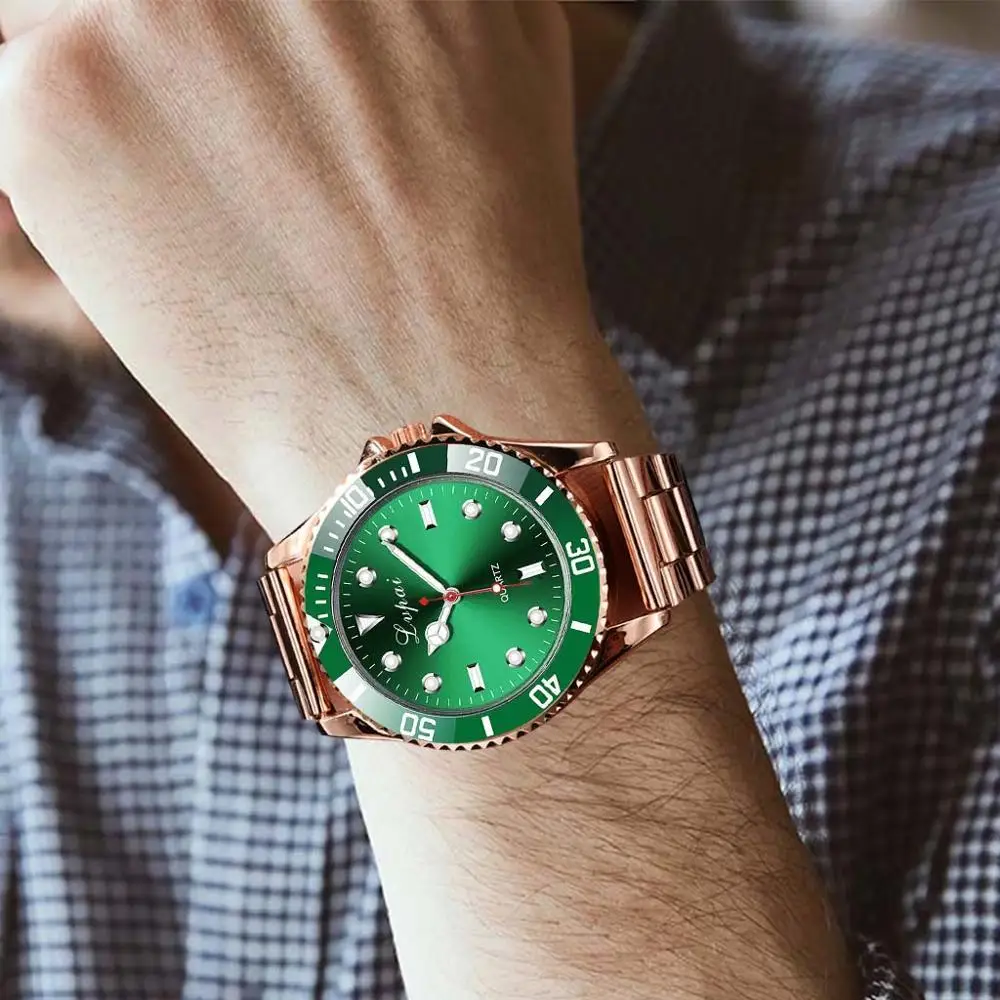 2020 Men's Watch Quartz Watches Luxury Business Watch Men Green Dial Watches Fashion Male Clock Wrist Watch relogio masculino
2020 Men's Watch Quartz Watches Luxury Business Watch Men Green Dial Watches Fashion Male Clock Wrist Watch relogio masculino