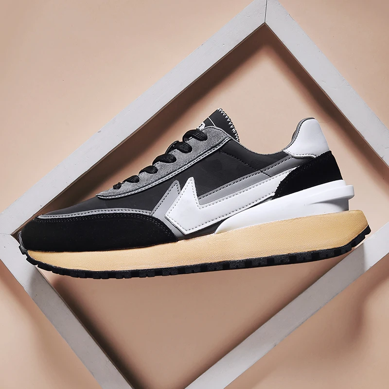 TAKAMUN Spring Casual Fashion All-Match Trendy Man Shoes Forrest Tennis Running Trainers Sports Sneakers Genuine Leather
TAKAMUN Spring Casual Fashion All-Match Trendy Man Shoes Forrest Tennis Running Trainers Sports Sneakers Genuine Leather