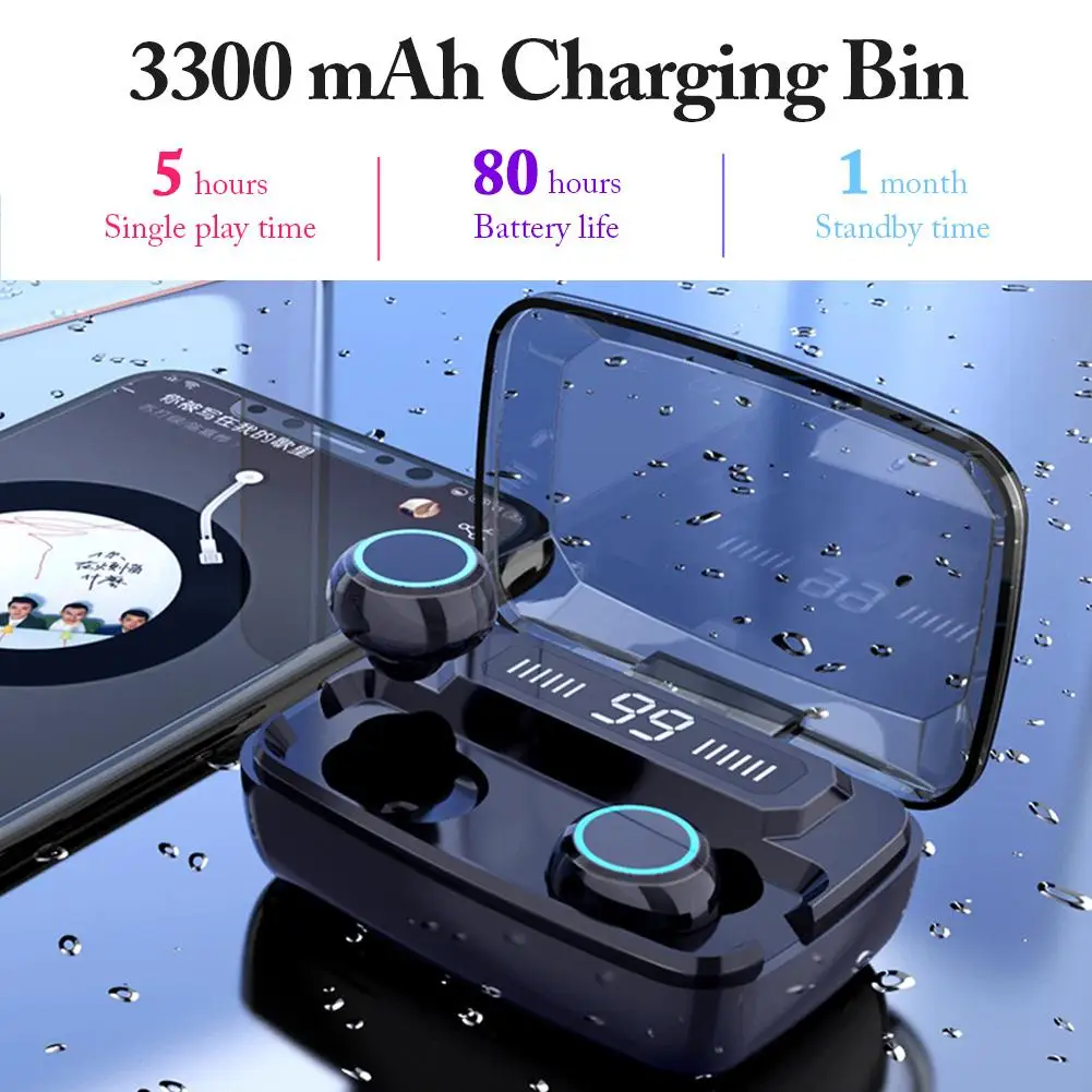 Новинка 2020 M11 беспроводные наушники Bluetooth 5 0 наушники-вкладыши шумоподавление HiFi