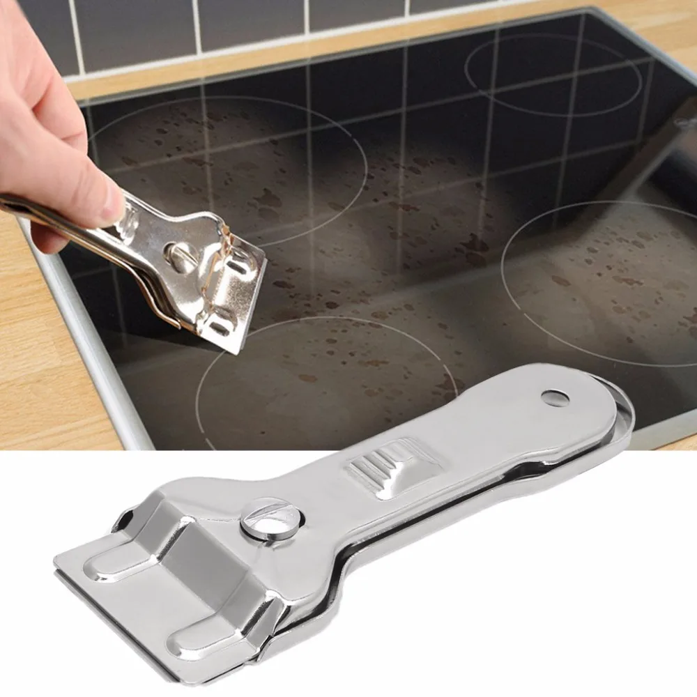 135x45mm Multifunction Glass Ceramic Hob Scraper Cleaner Remover Blade Oven Cooker Tools
135x45mm Multifunction Glass Ceramic Hob Scraper Cleaner Remover Blade Oven Cooker Tools
