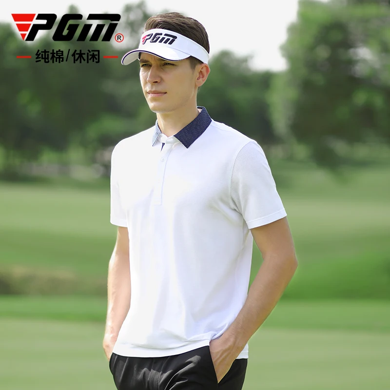 PGM 2020 Summer New Arrival golf sports shirt men's short-sleeved white t-shirt Leisure Cotton breathable men's Sportswear top
PGM 2020 Summer New Arrival golf sports shirt men's short-sleeved white t-shirt Leisure Cotton breathable men's Sportswear top