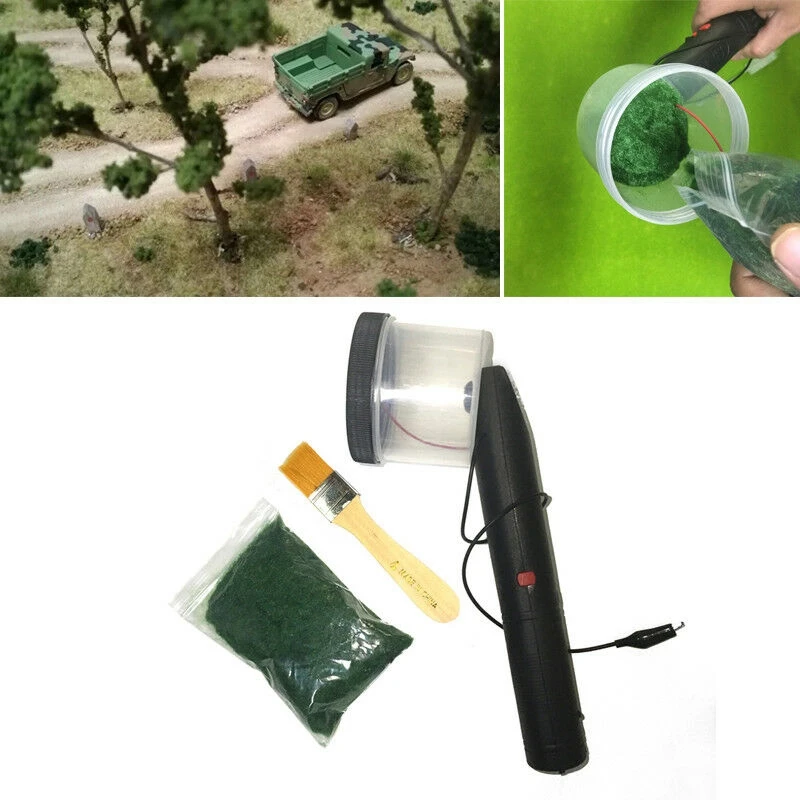 Portable Static Grass Flocking Applicator Advanced Diorama Model Scenery
Portable Static Grass Flocking Applicator Advanced Diorama Model Scenery