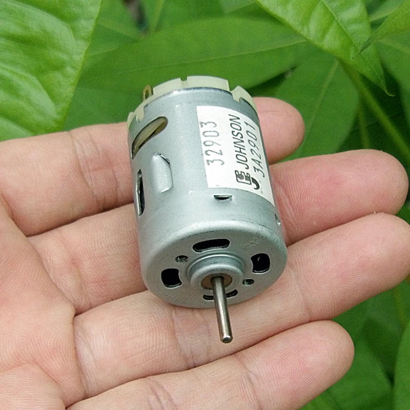 Джонсон RS-380 DC 6V ~ 9V 7 4 V 32500RPM высокоскоростной большой крутящий момент микро