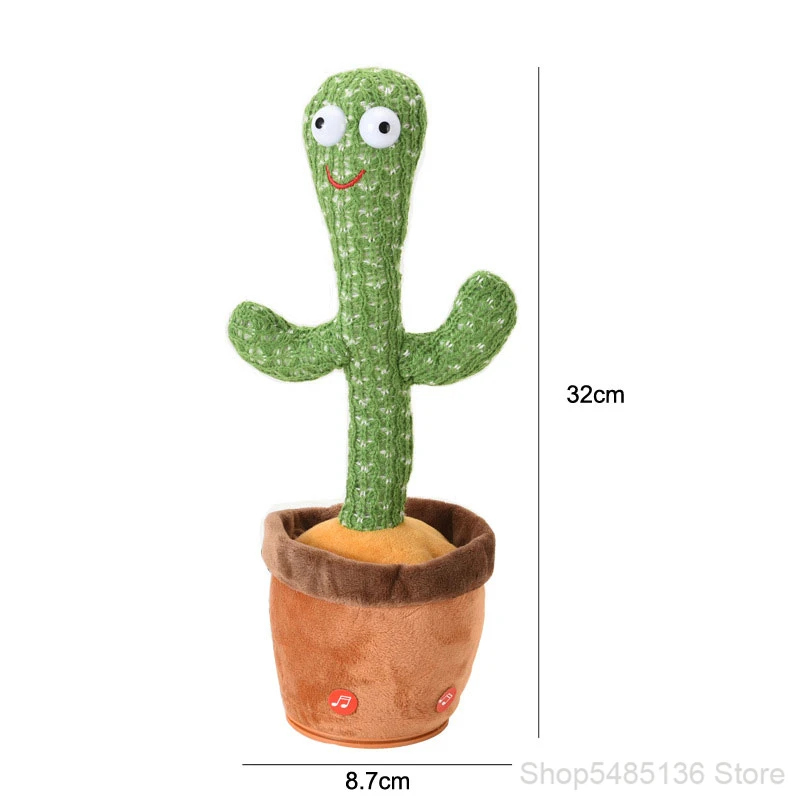 Novelty Night Light Dancing Cactus Toy Electronic Shake Dancing Singing Recording Plush Cute Night Lamp Childhood Baby Kids Toy
Novelty Night Light Dancing Cactus Toy Electronic Shake Dancing Singing Recording Plush Cute Night Lamp Childhood Baby Kids Toy