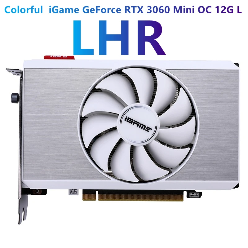 LHR Colorful IGame GeForce RTX 3060 Mini OC 12G L
LHR Colorful IGame GeForce RTX 3060 Mini OC 12G L