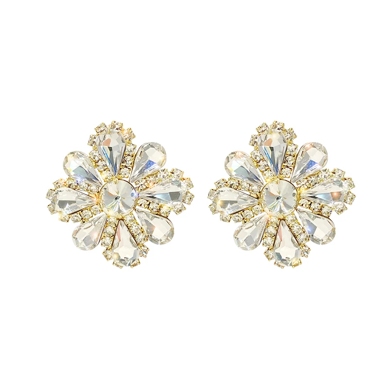 Temperament crystal flower Woman Earrings 2020 new exaggerated shiny Earrings fashionable girl nightclub Party Jewelry Earrings
Temperament crystal flower Woman Earrings 2020 new exaggerated shiny Earrings fashionable girl nightclub Party Jewelry Earrings