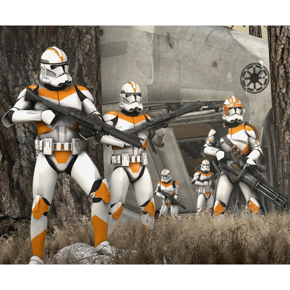 10 шт. Commander Cody с настраиваемым потоком воздуха клон kayfun 212th атака батальон Troopers