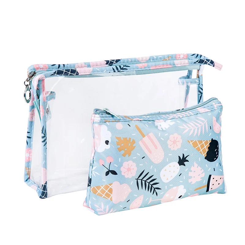 2PCS Cartoons Transparent Cosmetic Bag lovely Make Up Case Travel Zipper Makeup Beauty Wash Organizer Toiletry Storage Kit
2PCS Cartoons Transparent Cosmetic Bag lovely Make Up Case Travel Zipper Makeup Beauty Wash Organizer Toiletry Storage Kit