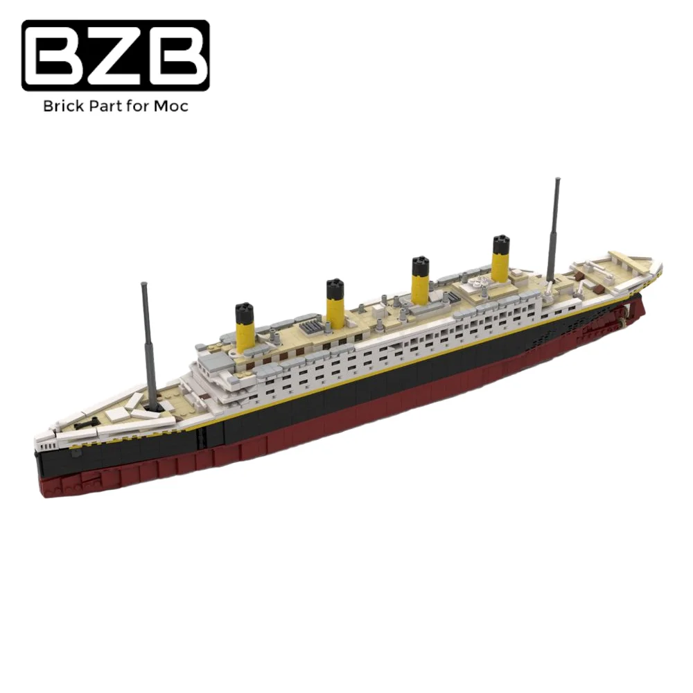 BZB MOC RMS Titanic Cruise Ship Boat Buidling Blocks Steam Cruise DIY Bricks Construction Model Kids Edu Puzzle Toys Best Gifts
BZB MOC RMS Titanic Cruise Ship Boat Buidling Blocks Steam Cruise DIY Bricks Construction Model Kids Edu Puzzle Toys Best Gifts