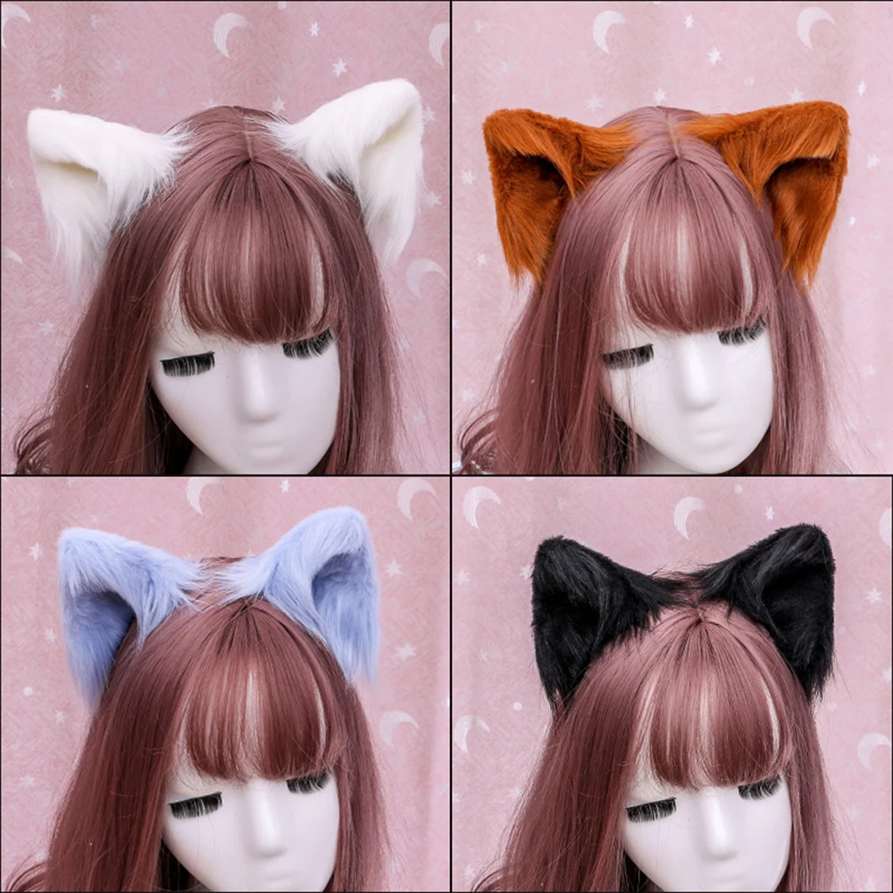 Cute Furry Animal Beast Ears Hairpin Headwear Ear Clip Cosplay Soft Girl Plush Detachable Cat Ear Lolita Hair Accessory Props
Cute Furry Animal Beast Ears Hairpin Headwear Ear Clip Cosplay Soft Girl Plush Detachable Cat Ear Lolita Hair Accessory Props
