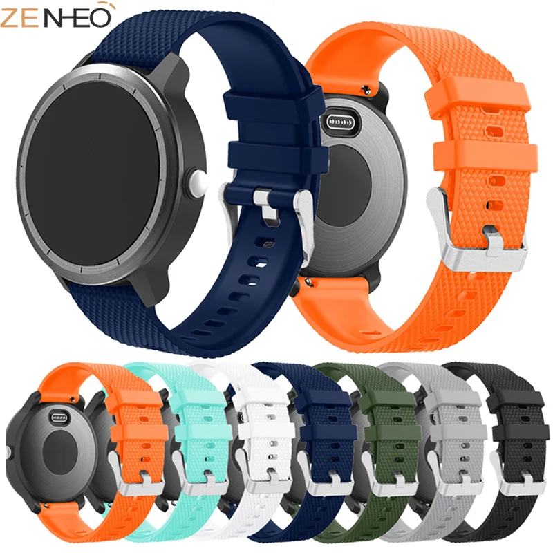 20mm Silicone Strap for Garmin Watch Vivomove HR/Vivoactive 3/Venu Wrist Band for Forerunner 245/645 Lightweight Bracelet
20mm Silicone Strap for Garmin Watch Vivomove HR/Vivoactive 3/Venu Wrist Band for Forerunner 245/645 Lightweight Bracelet