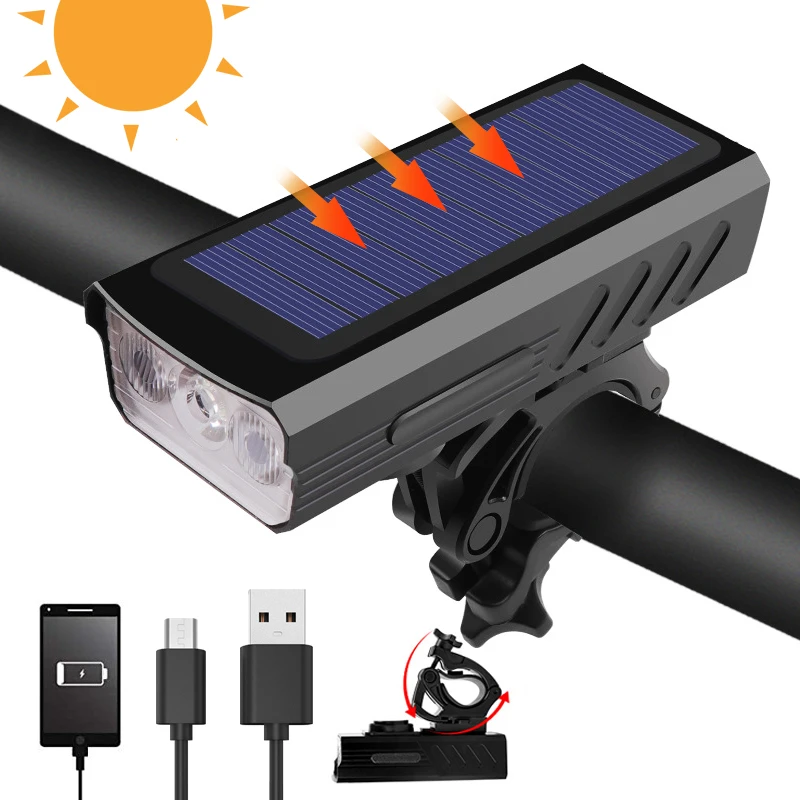 Велосипедный светодиодный фонарь на солнечной батарее, 2200 мАч, зарядка через USB
Велосипедный светодиодный фонарь на солнечной батарее, 2200 мАч, зарядка через USB