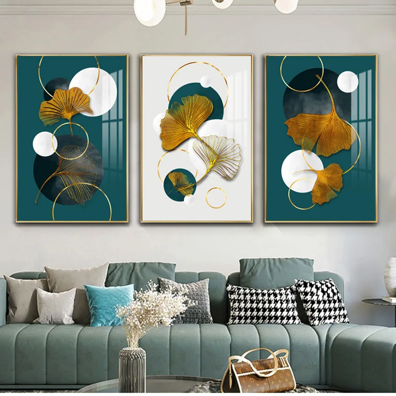 Luxury Golden Ginkgo Leaves Decorative Prints Wall Painting On Canvas Photos Modern Art Pictures Posters Aesthic Bed Room Decor
Luxury Golden Ginkgo Leaves Decorative Prints Wall Painting On Canvas Photos Modern Art Pictures Posters Aesthic Bed Room Decor