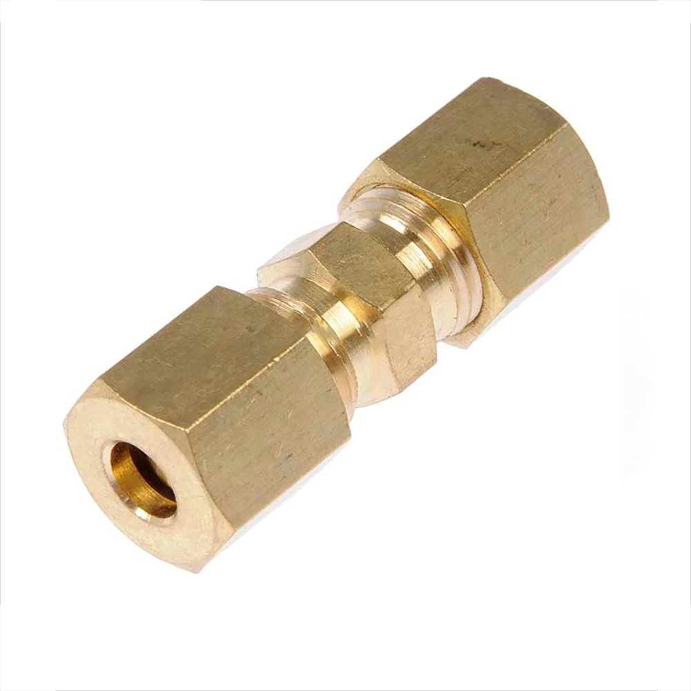 High Quality Durable 5 Pcs Brass Compression Fitting Connector 3/16" OD Hydraulic Brake Lines Union Dropship CSV Car Accessories
High Quality Durable 5 Pcs Brass Compression Fitting Connector 3/16" OD Hydraulic Brake Lines Union Dropship CSV Car Accessories