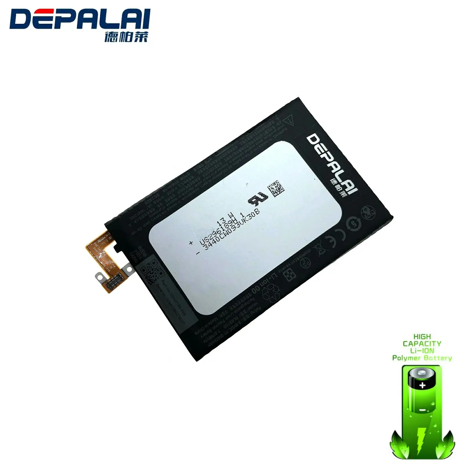Phone Battery For HTC Butterfly X920e X920d 2020mAh Li-ion Polymer Batteries BL83100 Rechargeable Accumulator
Phone Battery For HTC Butterfly X920e X920d 2020mAh Li-ion Polymer Batteries BL83100 Rechargeable Accumulator