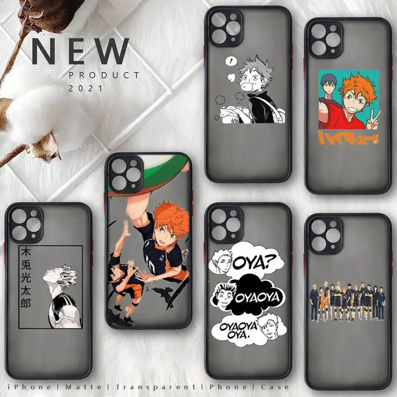 Oya Haikyuu Japan Anime Phone Case matte transparent For iphone 7 8 11 12 plus mini x xs xr pro max cover
Oya Haikyuu Japan Anime Phone Case matte transparent For iphone 7 8 11 12 plus mini x xs xr pro max cover
